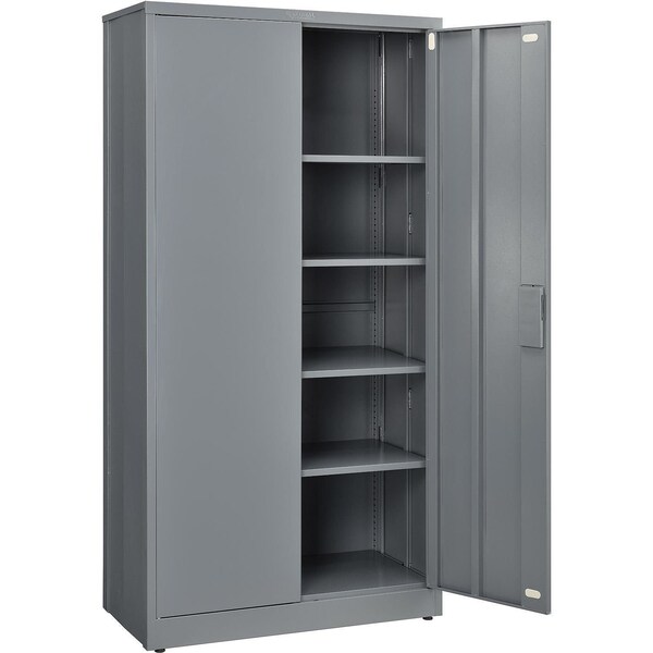 Global Industrial Industrial Storage Cabinet, 72 in H, 36 in W, Gray 361872GY - main